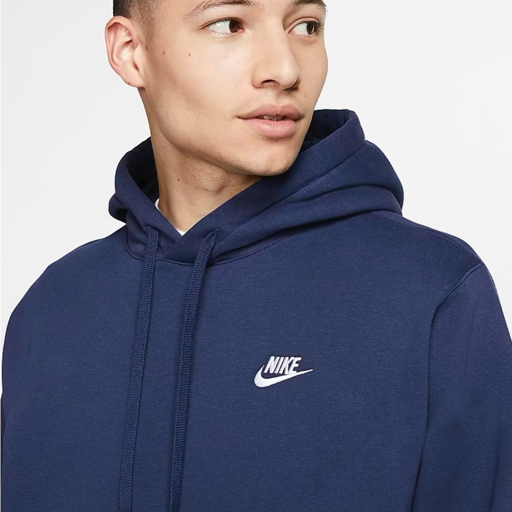 Nike navy blue hoodie, men's size large NWT